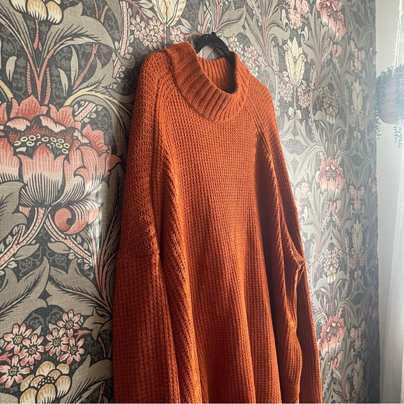 Target Plus Size Rust Sweater - Picture 2 of 7
